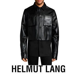 Helmut Lang H09HM102 Classic Long Sleeve Buttoned Barrel Cuffs Men Size M Jacket
